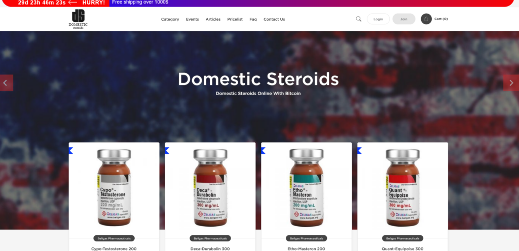 Domestic Steroids Supplier